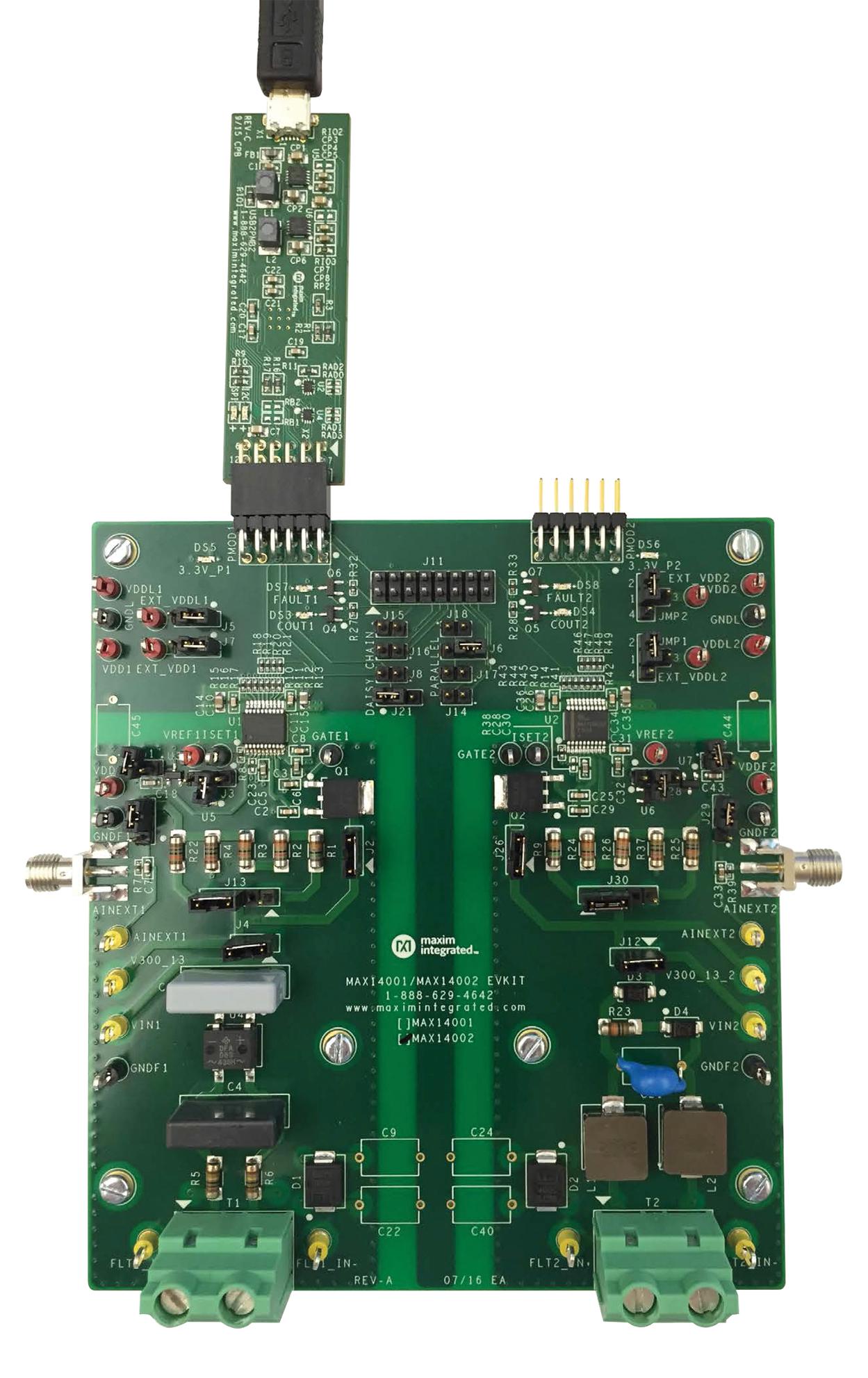 Analog Devices Max14002Evsys# Eval Board, Analog-To-Digital Converter