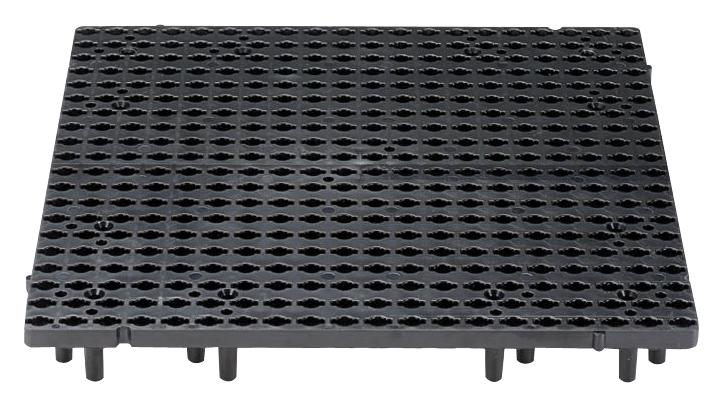 Panduit Qb-Tile Grid Tile, 1' X 1', Abs, Harness, Black