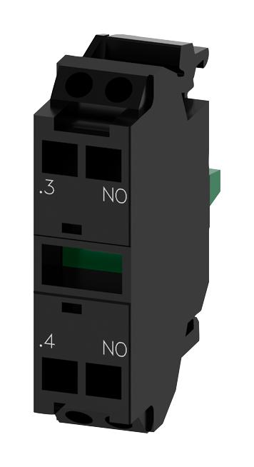 Siemens 3Su1400-1Aa10-3Ba0 Contact Block, Spst-No, Spring