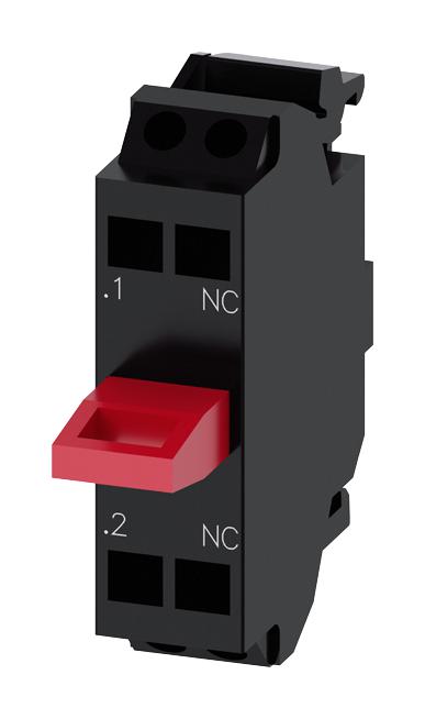 Siemens 3Su1400-2Aa10-3Ca0 Contact Block, Spst-Nc, Spring