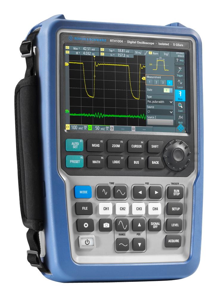 Rohde & Schwarz R&s Rth1024 (Rth1004+Rth-B242) Oscilloscope, 200Mhz, 4Ch, Tft.