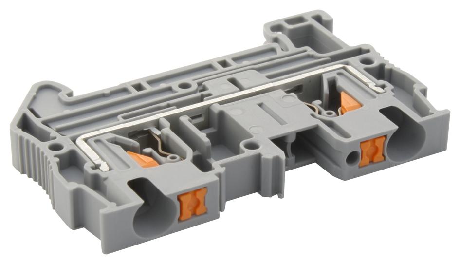 Phoenix Contact 3211757 Terminal Block, Din Rail, 2Pos, 10Awg