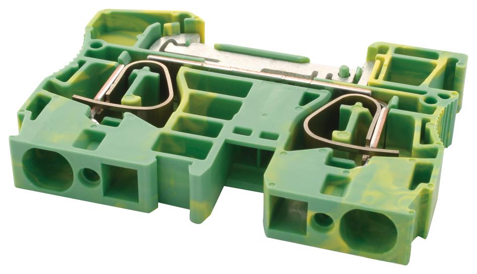 Phoenix Contact 3036136 Terminal Block, Din Rail, 2Pos, 6Awg