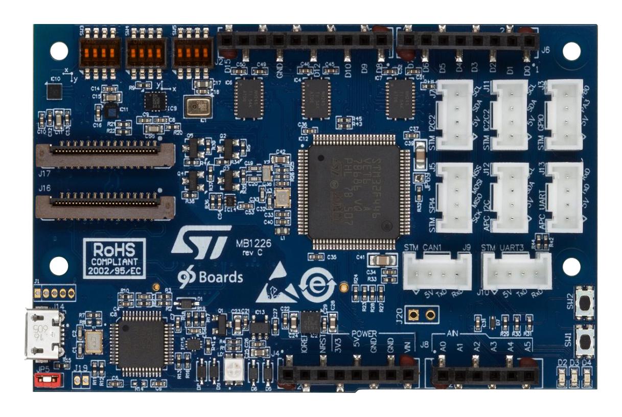 Stmicroelectronics B-F446E-96B01A Dev Board, Cortex-M4 Microcontroller