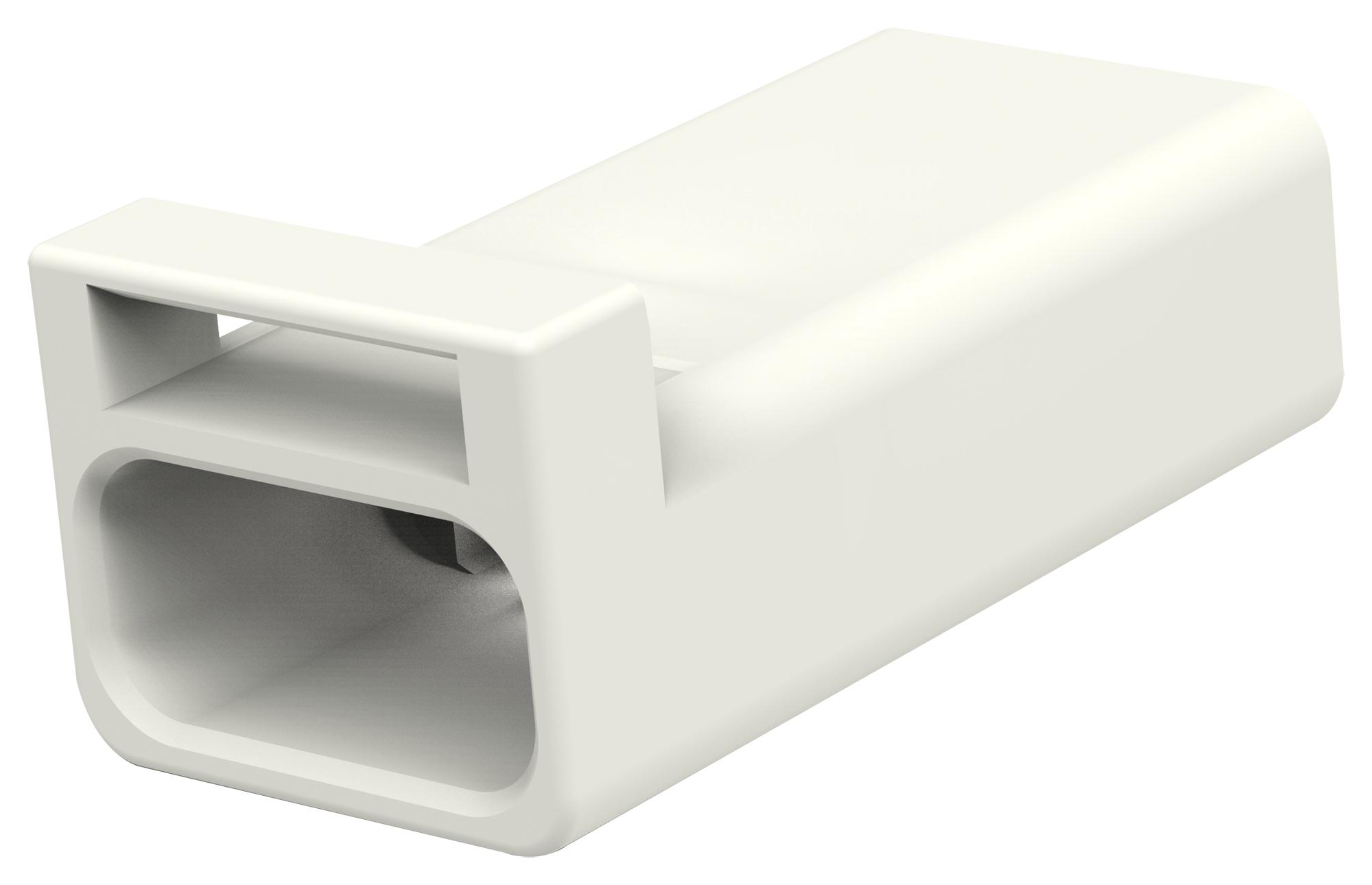 Te Connectivity 1-2834075-3 Receptacle Housing, 3Pos, Pbt, White