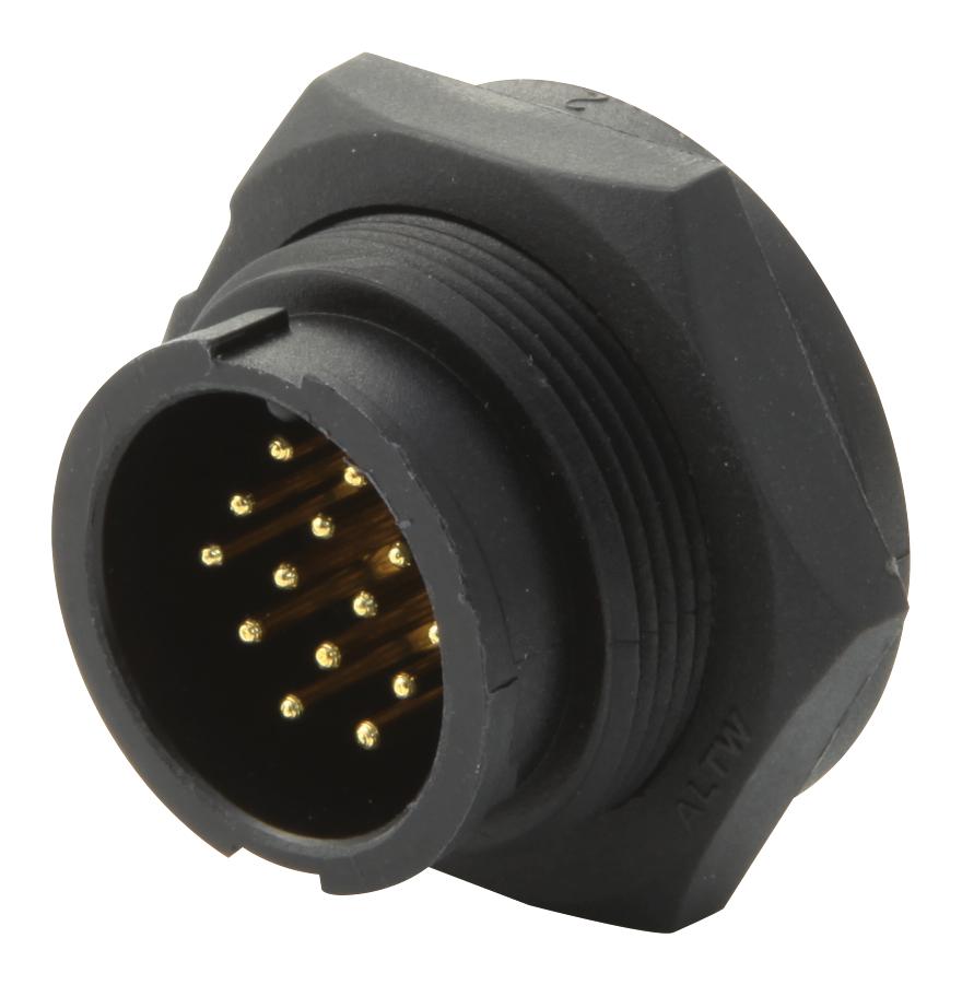 Amphenol Ltw Cd-14Pmmp-Lc7001 Circular Connector, Plug, 14Pos, Panel