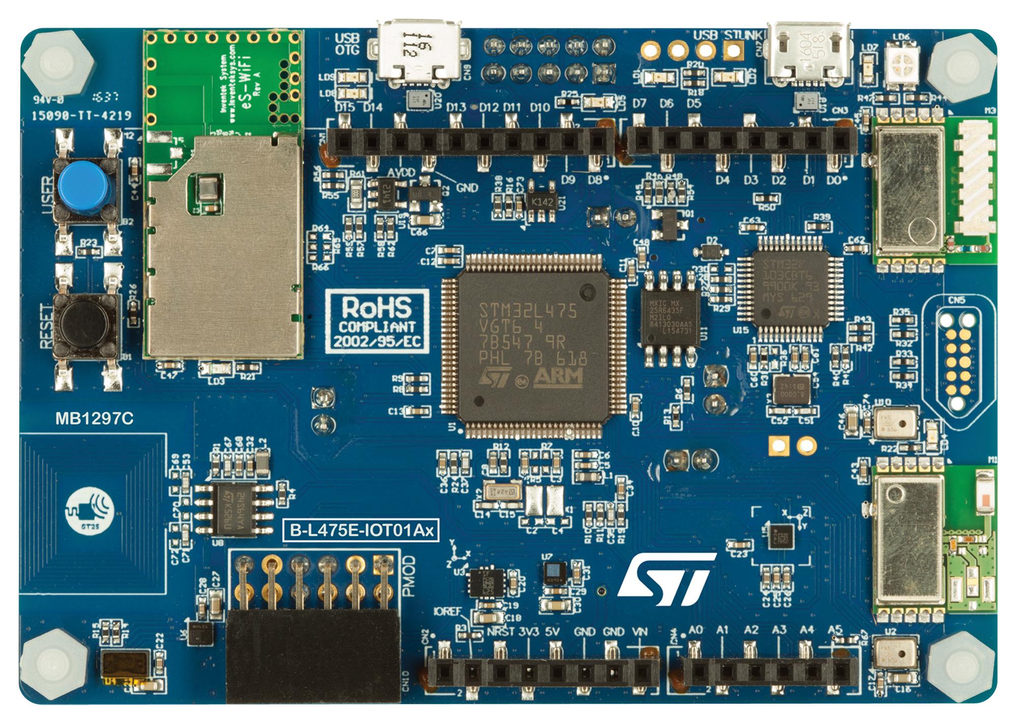 Stmicroelectronics B-L475E-Iot01A1 Discovery Kit, Iot Node, 915Mhz