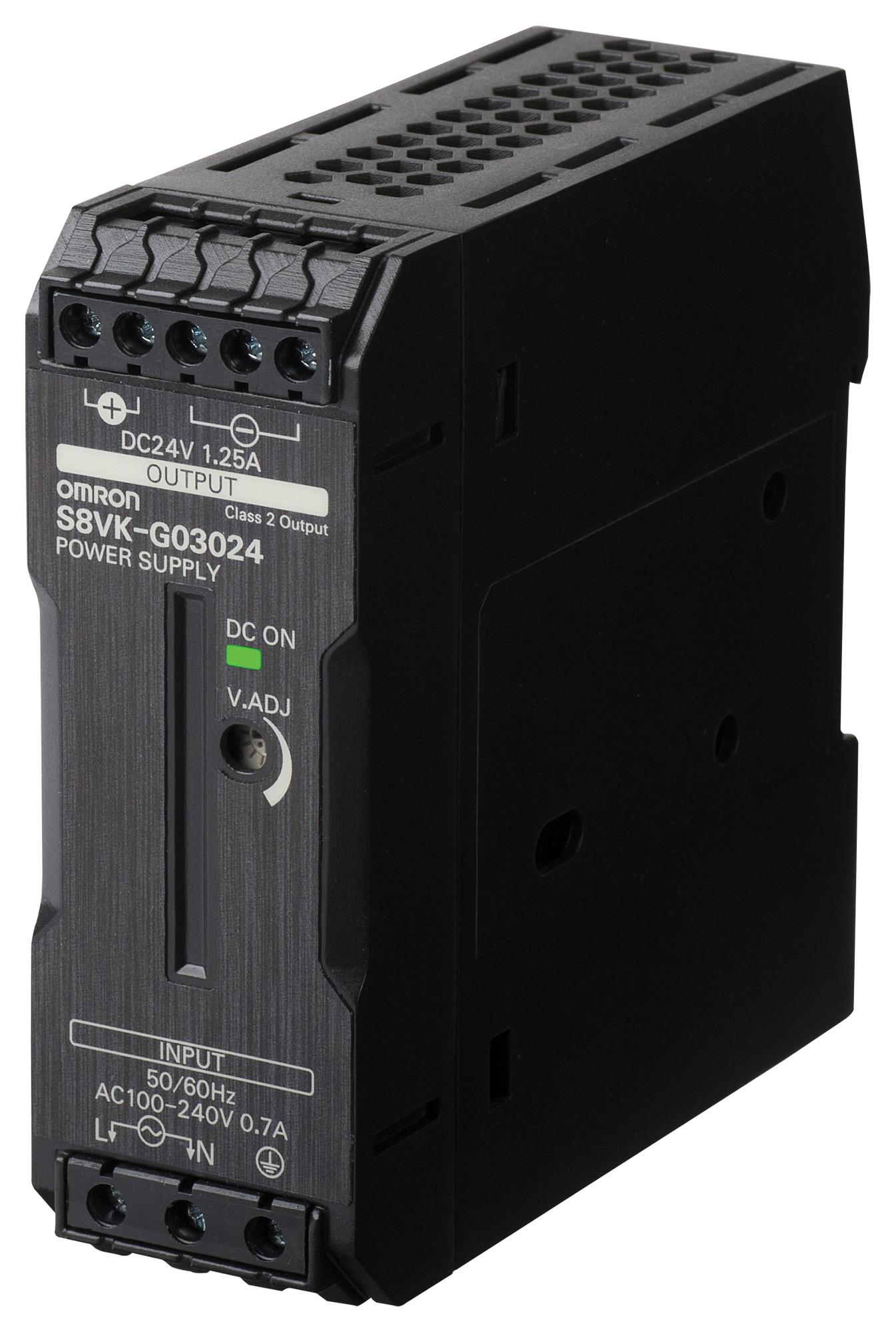 Omron Industrial Automation S8Vk-G03024 Power Supply, Ac-Dc, 24V, 1.3A