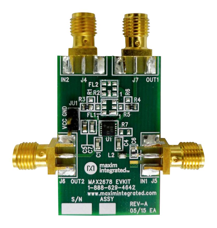 Analog Devices Max2678Evkit# Eval Board, Gps Low Noise Amplifier