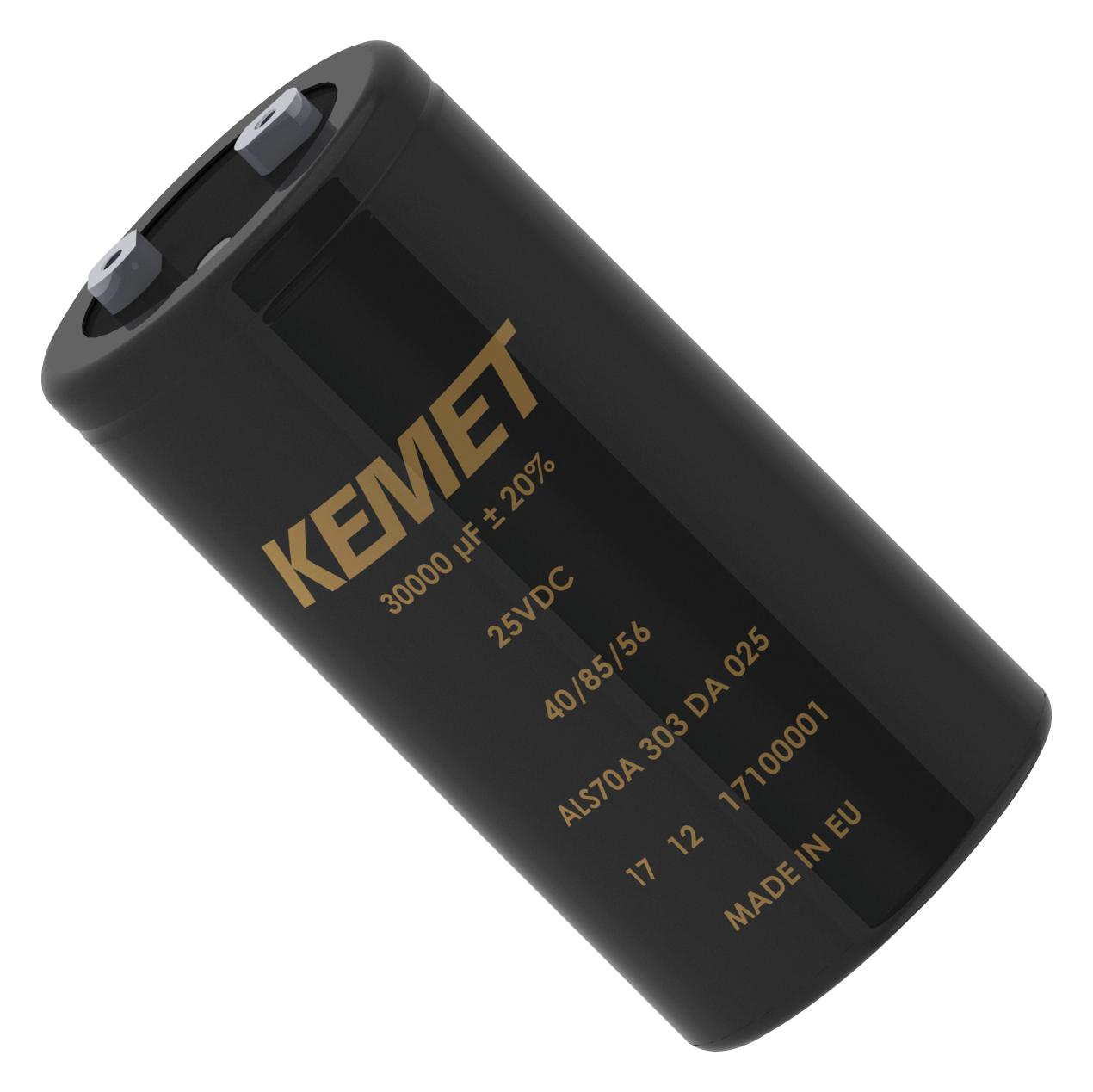 Kemet Als71A184Mf040 Cap, 180000Îf, 40V, Alu Elec, Screw