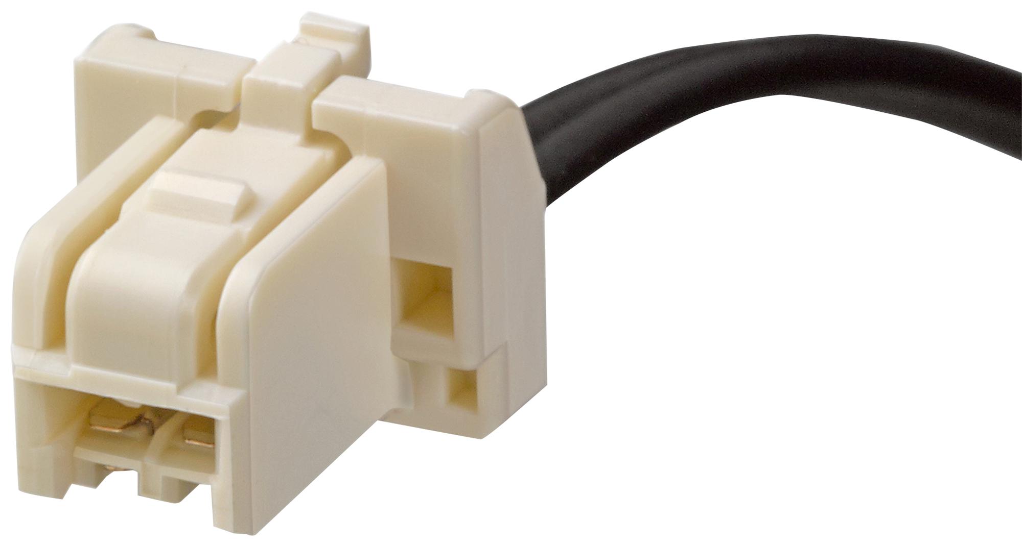 Molex 15135-0201 Cable Assy, 2Pos, Plug-Plug, 100Mm