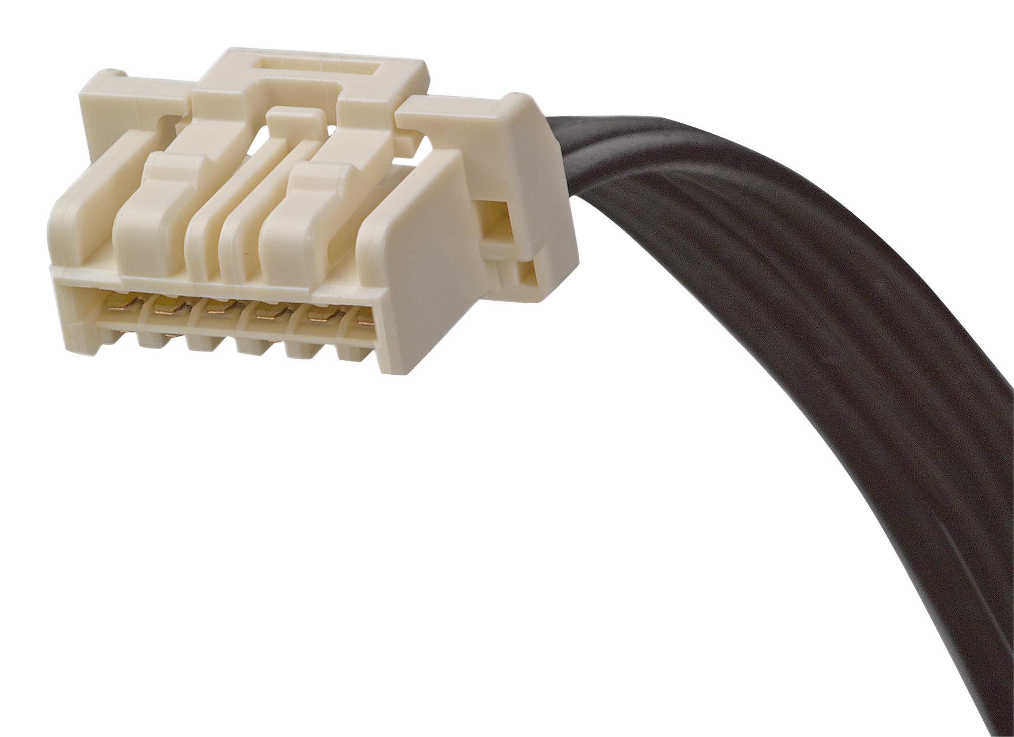 Molex 15135-0606 Cable Assy, 6Pos, Plug-Plug, 600Mm