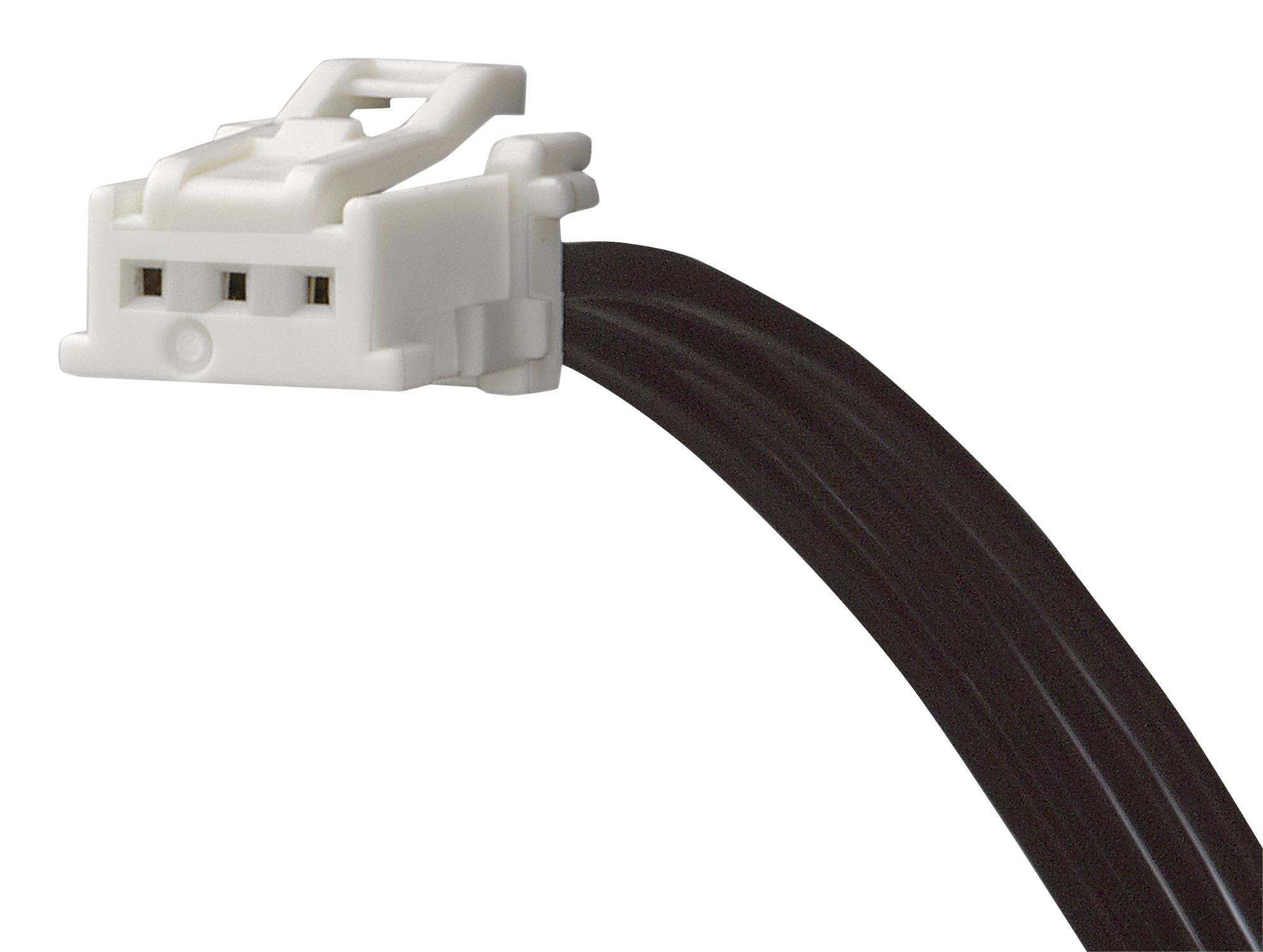 Molex 15136-0306 Cable Assy, 3Pos, Rcpt-Rcpt, 600Mm