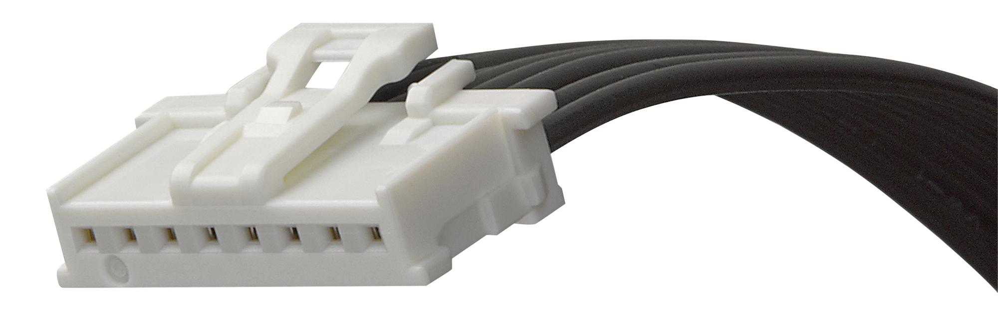 Molex 15136-0802 Cable Assy, 8Pos, Rcpt-Rcpt, 150Mm