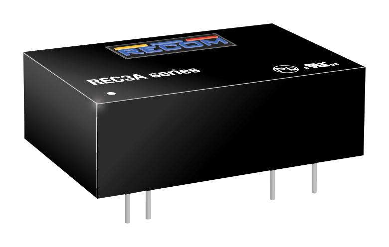 Recom Power Rec3A-0505Sw/h2 Dc-Dc Converter, 5V, 0.6A, 3W