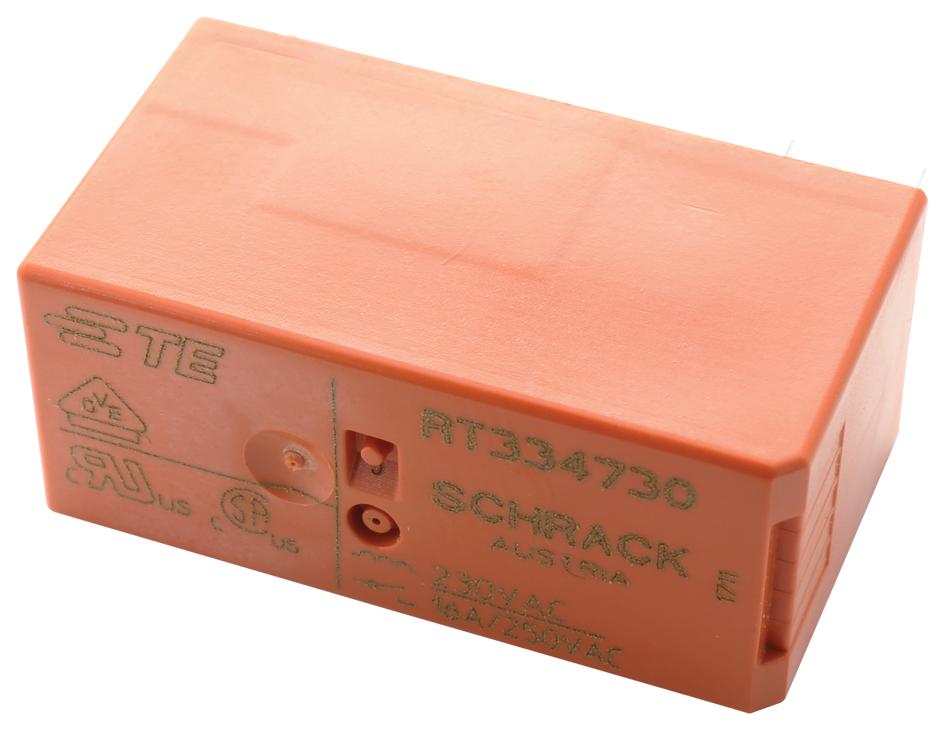 Schrack - Te Connectivity Rt334730 Power Relay, Spst-No, 16A, 250V, Th