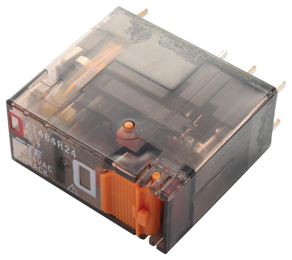 Schrack - Te Connectivity Xt484R24 Power Relay, Dpdt, 8A, 250Vac, Socket