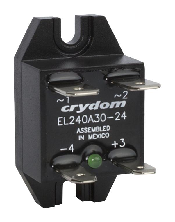 Sensata/crydom El240A30-24 Solid State Relay, 30A, 21-27Vdc, Panel