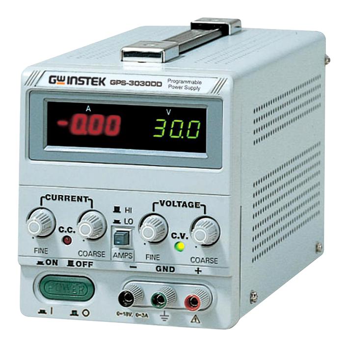 Gw Instek Gps-3030Dd. Power Supply, 1 O/p, 3A, 30V, Adj