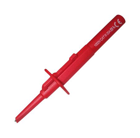 Pico Technology Ta090 Sprung Probe Red Sprung Hook, 4Mm, 1Kv, Red