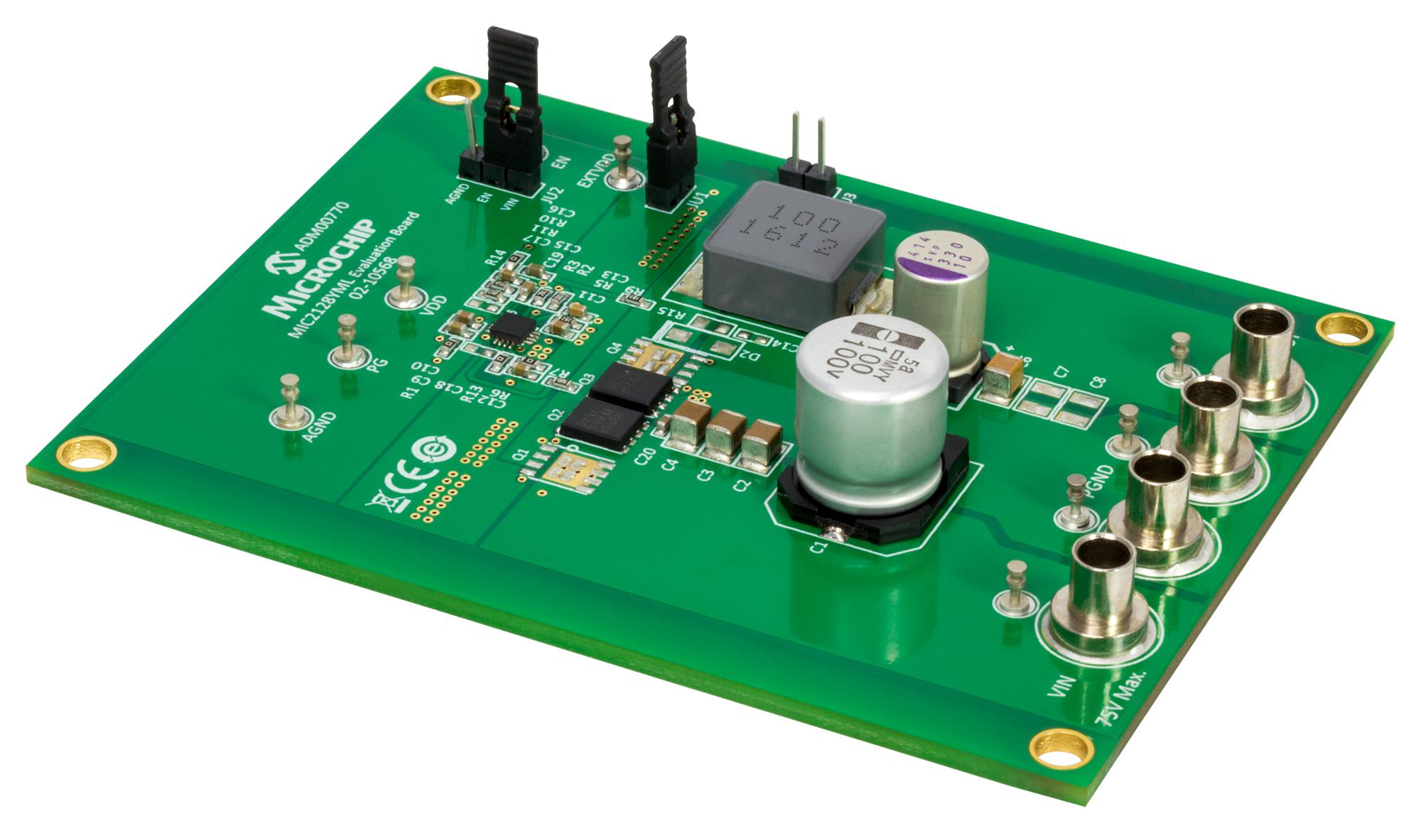 Microchip Adm00770 Eval Board, Synchronous Buck Controller