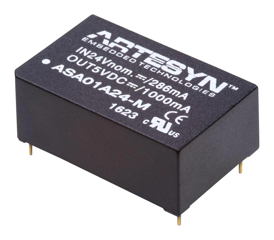 Artesyn Embedded Technologies Asa01Cc12-M Dc-Dc Converter, Medical, 15V, 0.2A