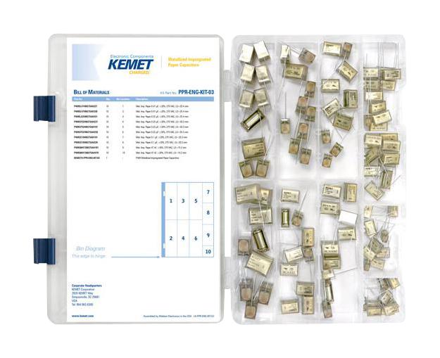 Kemet / Partner Stock Ppr Eng Kit 03 Capacitor Assortments