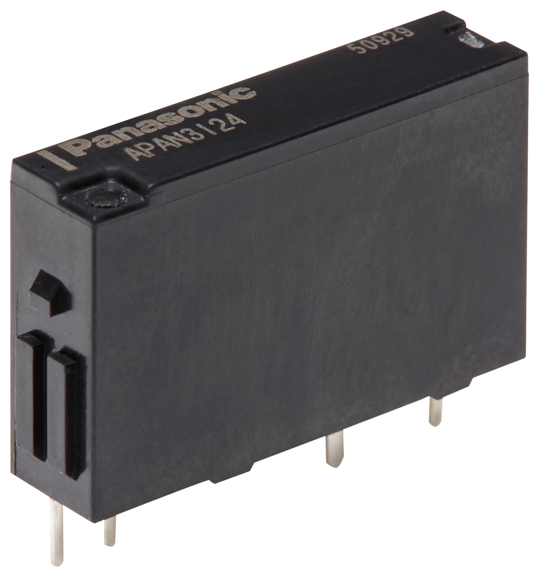 Panasonic Apan3124 Power Relay, Spst-No, 5A, 24 Vdc, Tht