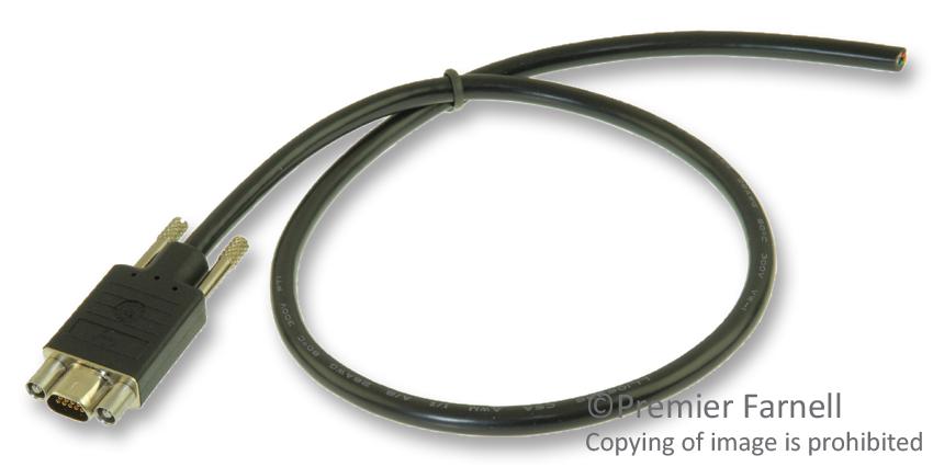 Molex 83421-9042.. Cable, 9Pos, Micro D Skt-Free End, 0.46M