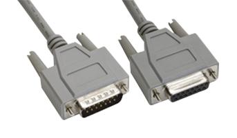 Amphenol Cables On Demand Cs-Dsdmdb15Mf-002.5 Computer Cable, D Sub 15 Plug/rcpt, 2.5'