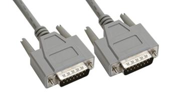 Amphenol Cables On Demand Cs-Dsdmdb15Mm-002.5 Computer Cable, D Sub 15 Plug/plug, 2.5'