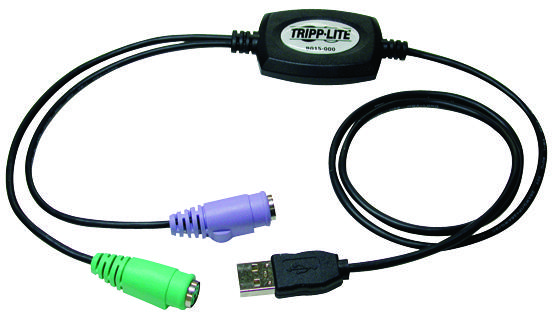 Eaton Tripp Lite B015-000 Computer Cable, 6Pos, Plug-Plug, 0.889M