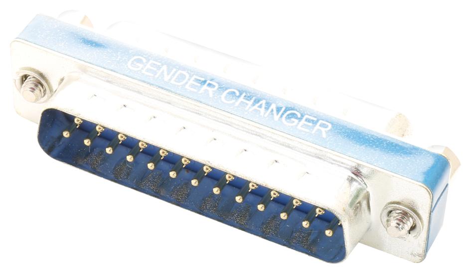 L-Com Dgb25M D Sub Gender Changer, 25Pos, Plug-Plug