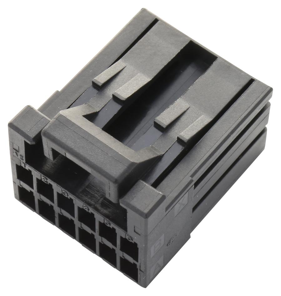 Te Connectivity 2-1318118-8 Connector Housing, Rcpt, 16Pos, 2.5Mm