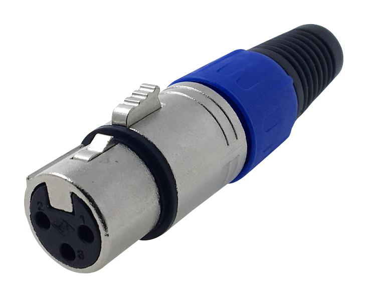 Multicomp Pro Ps000018 Connector, Xlr Mic, Rcpt, 3Pos, Cable