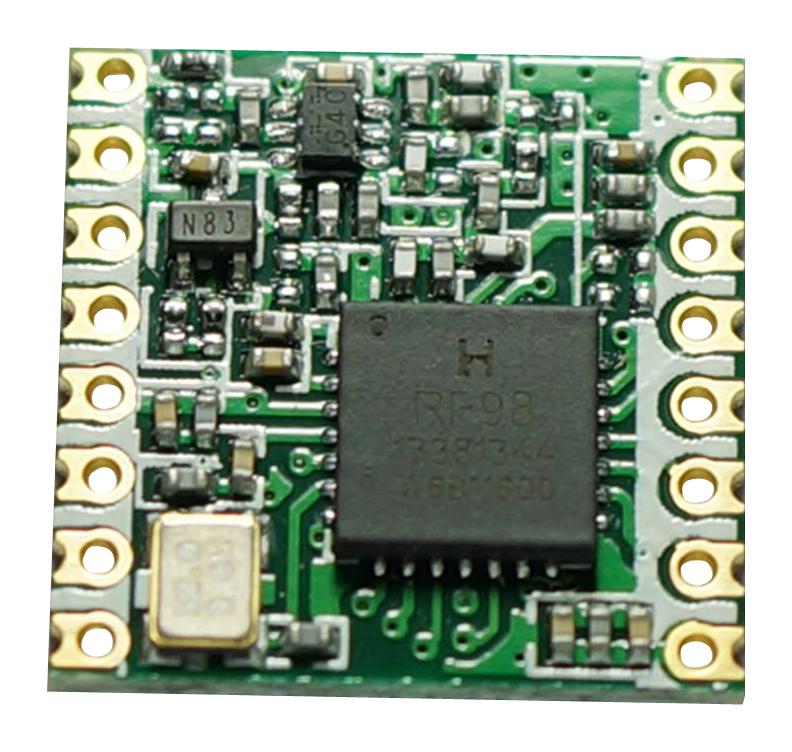 Hoperf Rfm98W-433S2 Rf Transceiver Module, 433Mhz, 13Dbm