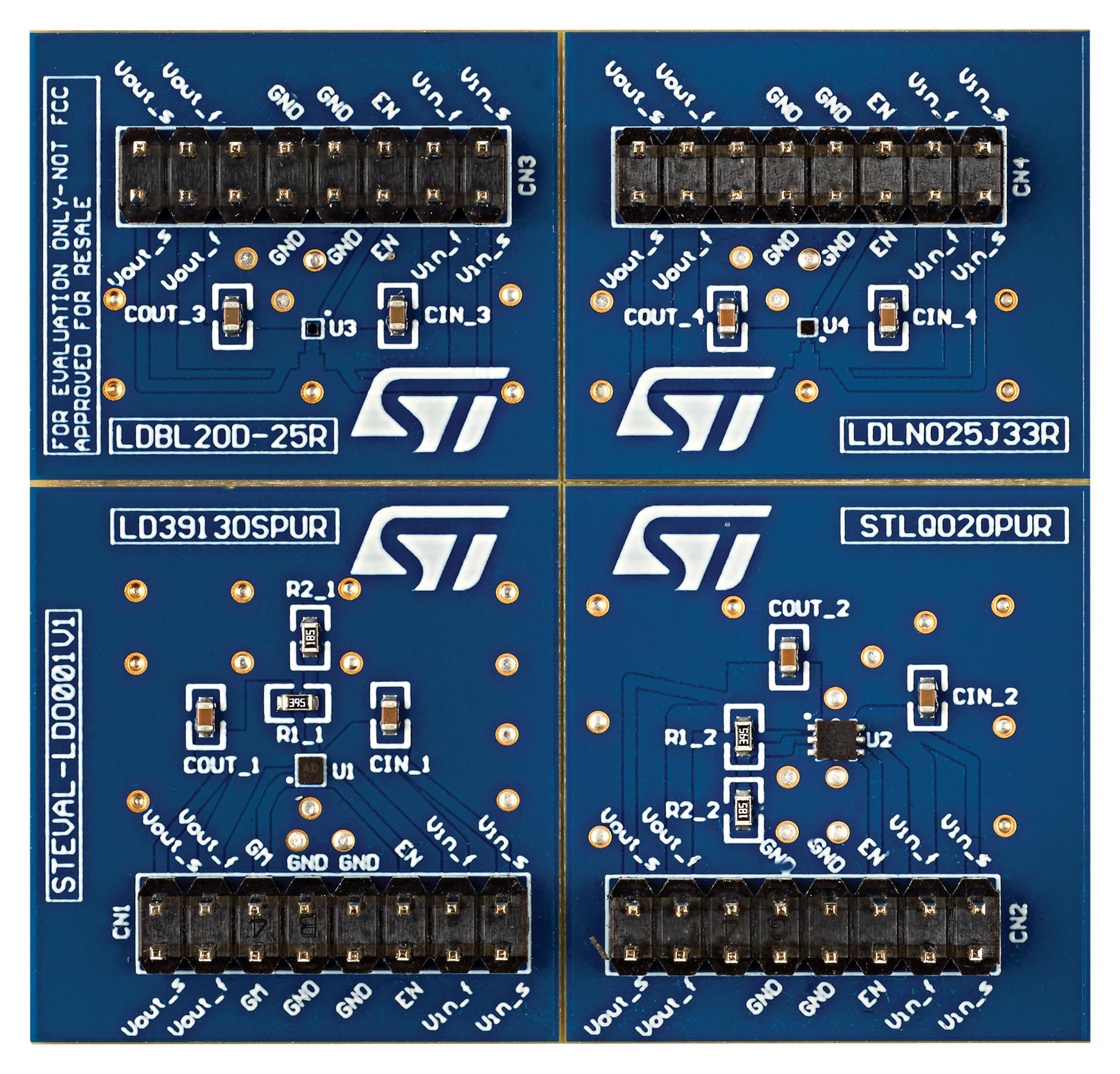 Stmicroelectronics Steval-Ldo001V1 Eval Board, Linear Volt Regulator