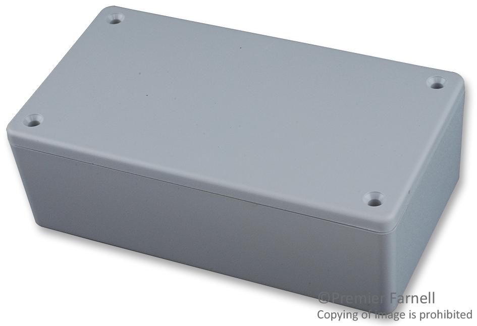 Hammond 1591Xxcgy Box, Abs, Grey, 121X66X41.5Mm