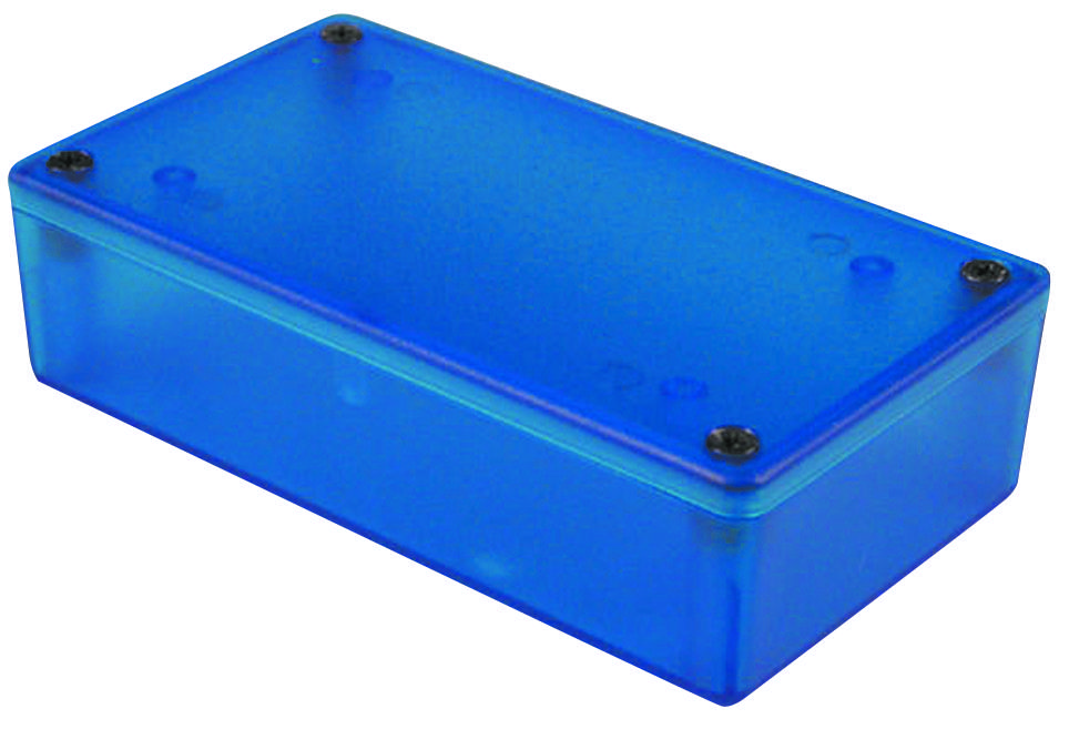 Hammond 1591Xxttbu Box, Abs, Blue, 123X83X59Mm