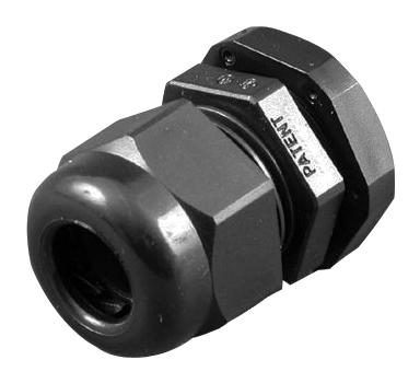 Hammond 1427Cg7 Cable Gland, Black, Ip68