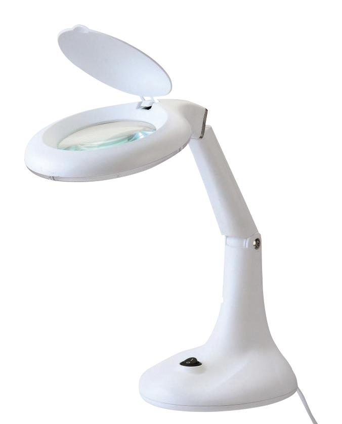 Duratool Dt000074 Led Magnifying Lamp, 3/12 Dioptre, 3W