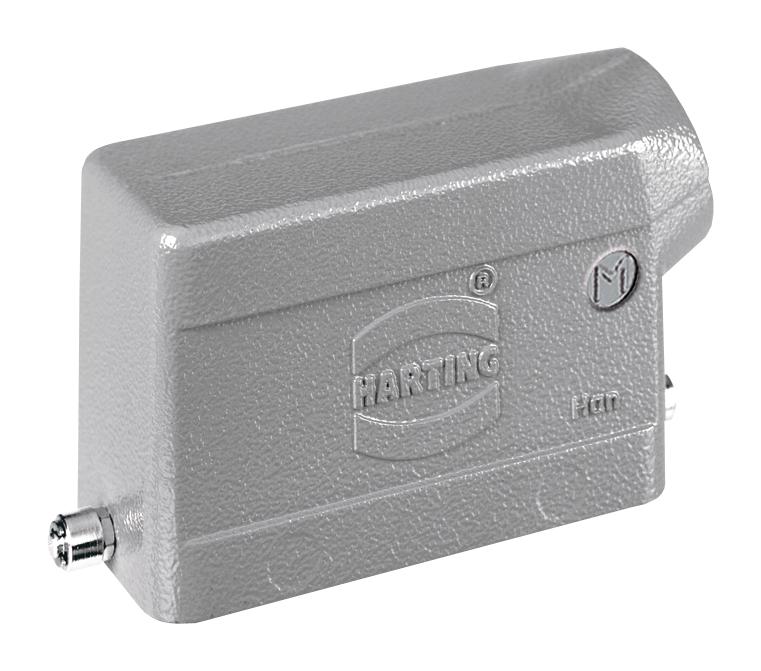 Harting 19302241541 Hood, Side Entry, 24B, M25, 1Lever