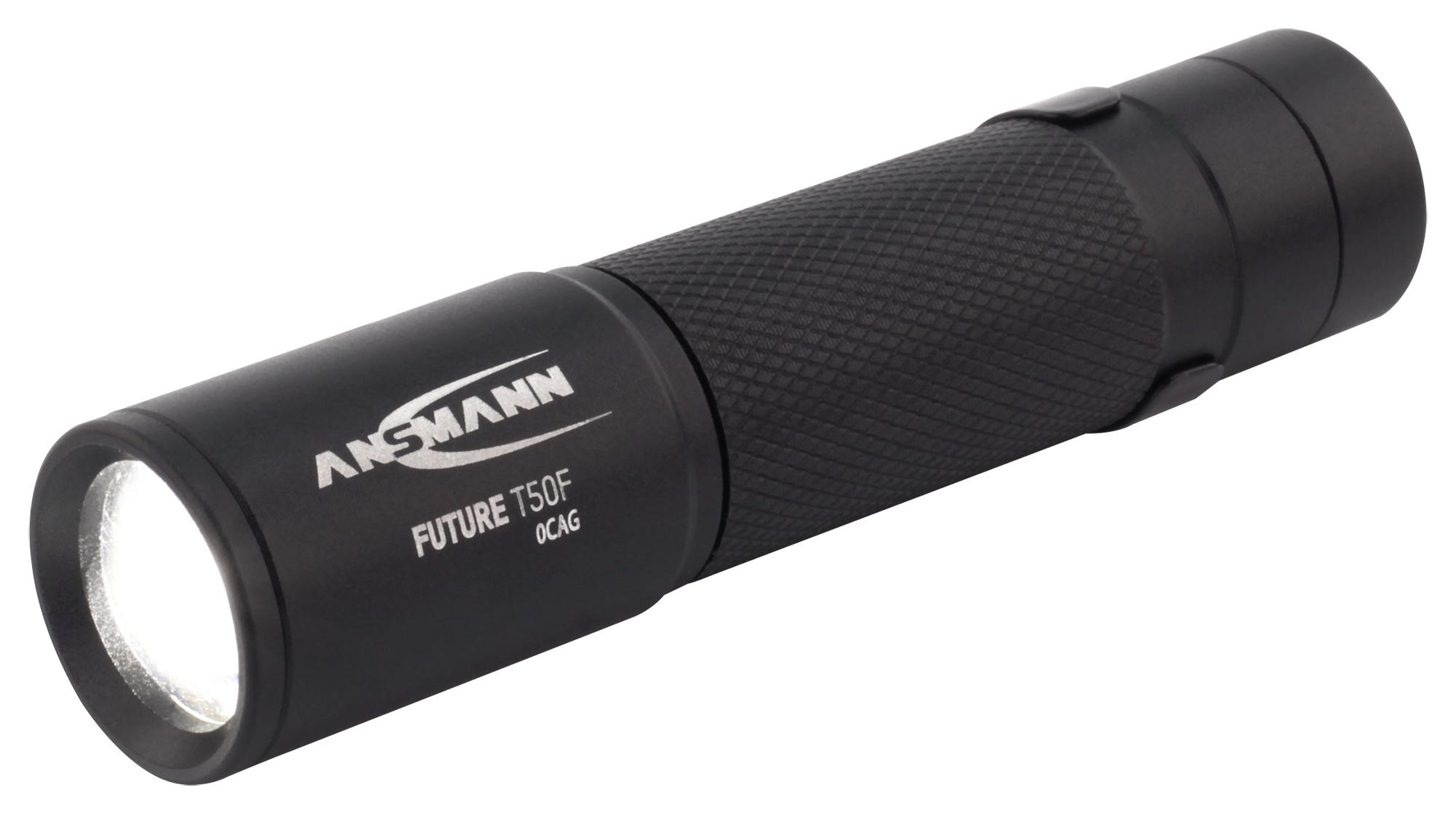 Ansmann 1600-0159 Torch, T50F, Hand Held, Led, 75M, 60Lm