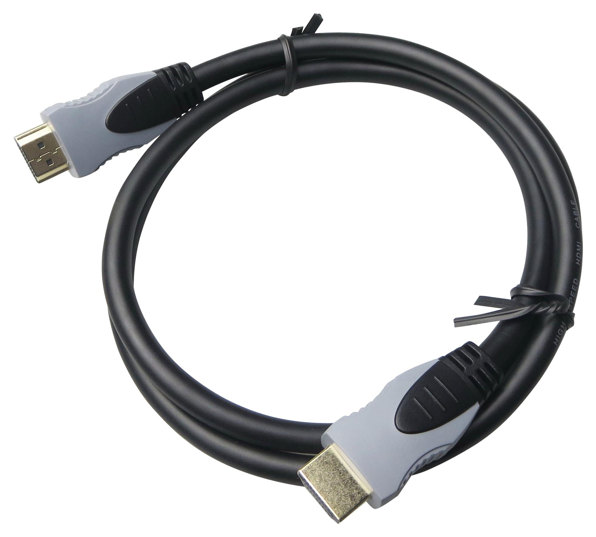 Multicomp Pro Ps000023 Cable, Hdmi Plug, 2M, 30Awg, Black