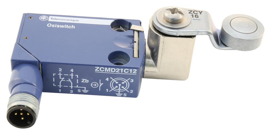 Telemecanique Sensors Xcmd2116C12 Limit Sw, Spst-No/nc, Lever, 3A, 50V