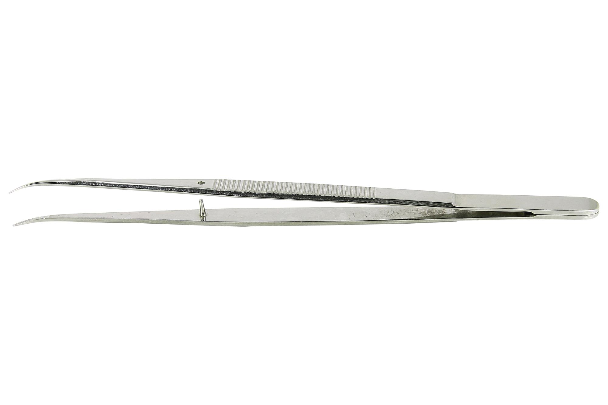 Ideal-Tek 646.sa Tweezer, Bent/pointed, 150Mm