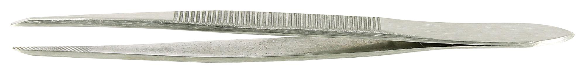 Ideal-Tek 647.sa Tweezer, Bent/flat, 120Mm