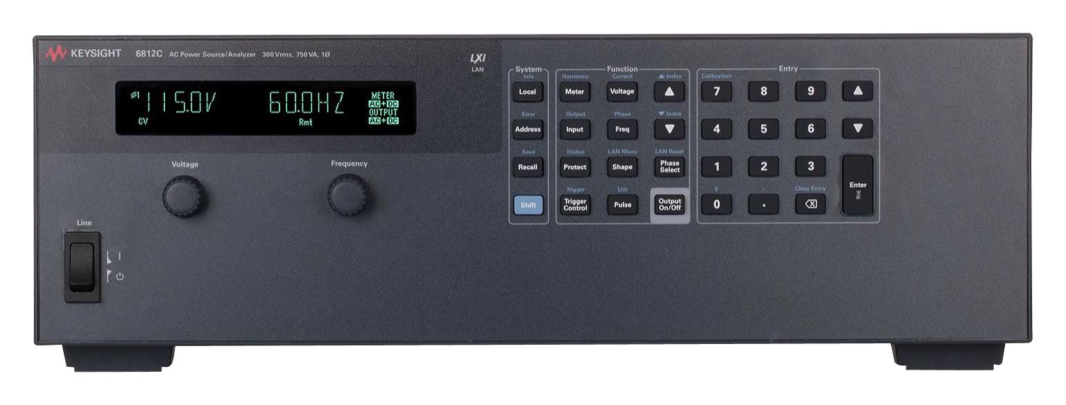 Keysight Technologies 6812C-847 Ac Power Source/analyzer, 750 Va, 6.5A