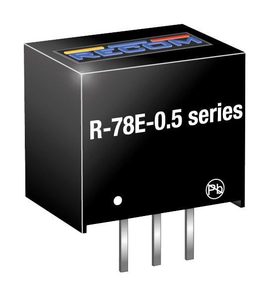 Recom Power R-78E5.0-0.5 Dc-Dc Converter, 5V, 0.5A