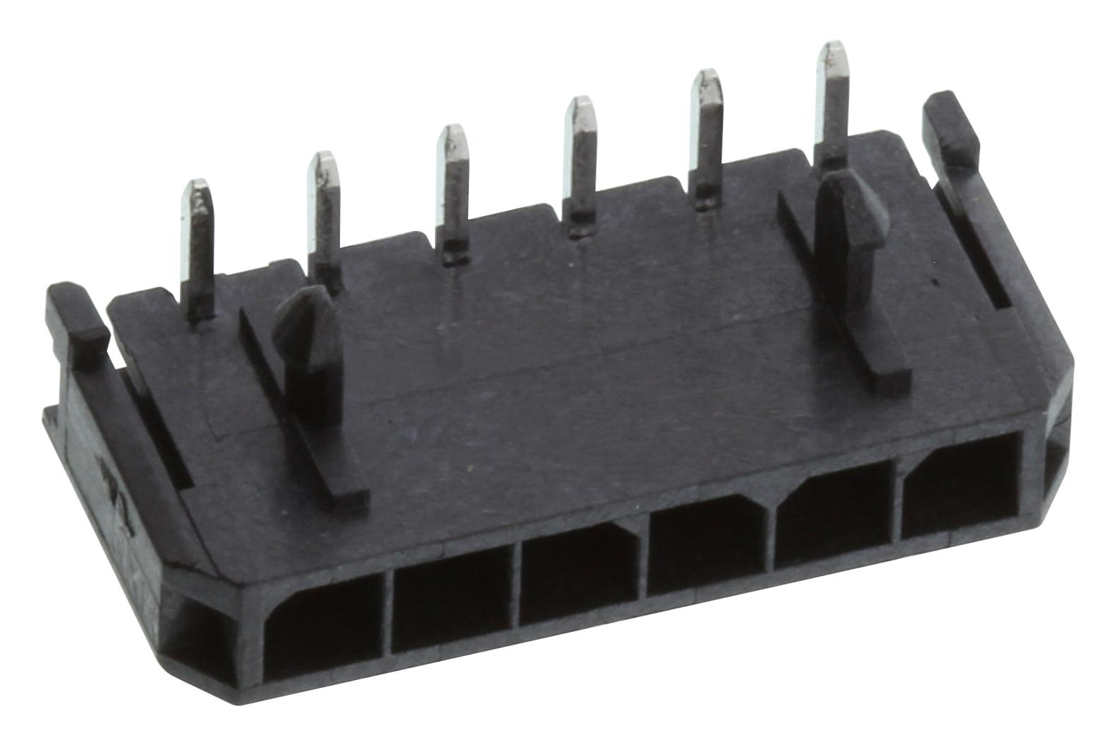 Molex 43650-0600 Connector, Header, 6Pos, 1Row, 3Mm